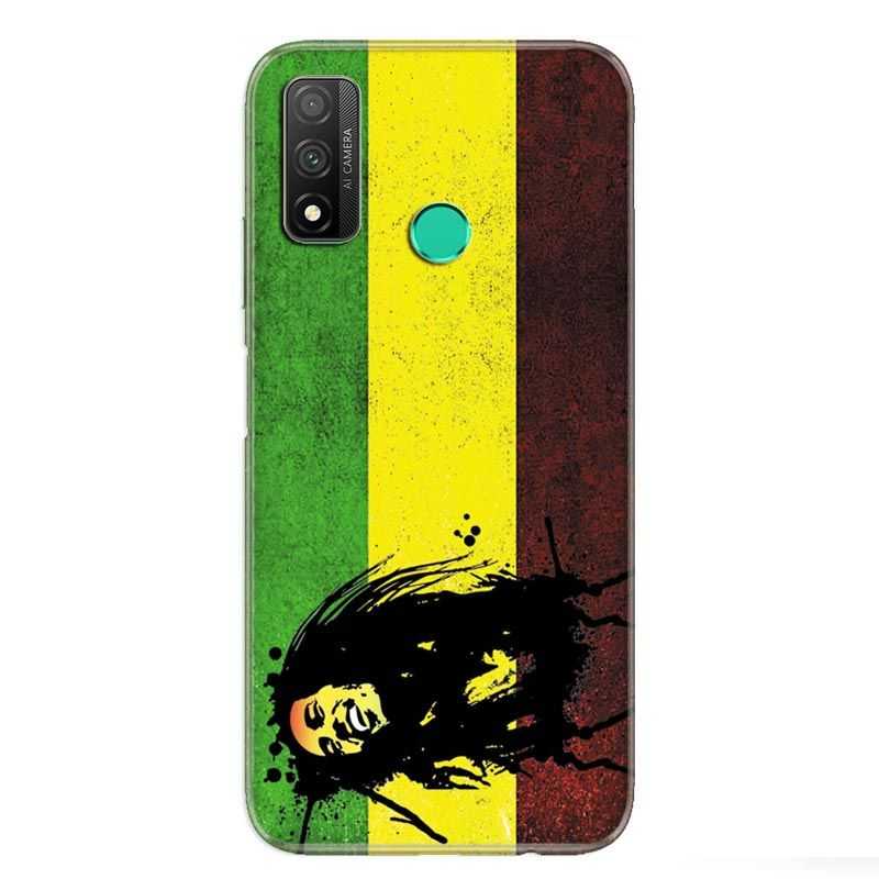 Coque pour Huawei P Smart (2020) Bob Marley Drapeau