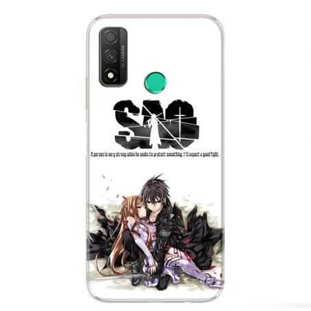 Coque pour Huawei P Smart (2020) Manga SAO sword Art Online blanc