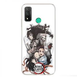 Coque pour Huawei P Smart (2020) Manga demon Slayer Blanc