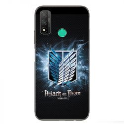 Coque pour Huawei P Smart (2020) Manga Attaque titans noir