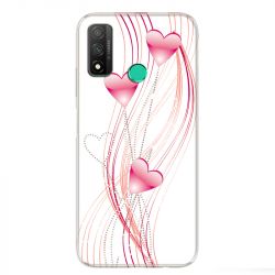 Coque pour Huawei P Smart (2020) Coeur rose Montant