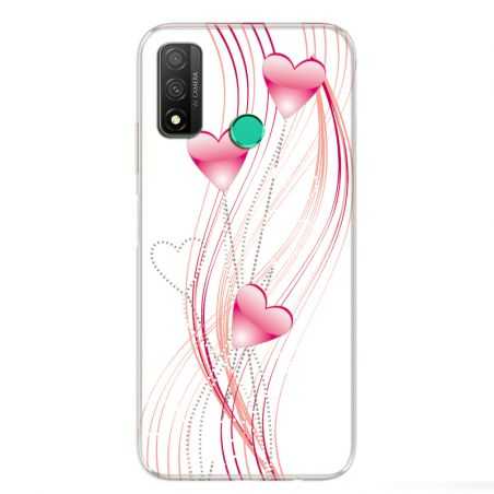 Coque pour Huawei P Smart (2020) Coeur rose Montant