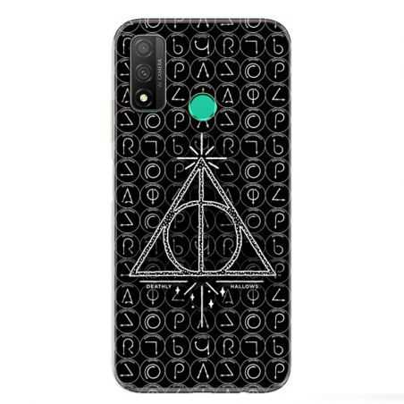 Coque pour Huawei P Smart (2020) WB License harry potter pattern triangle noir