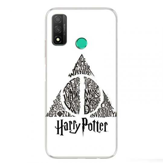 Coque pour Huawei P Smart (2020) WB License harry potter pattern triangle Blanc