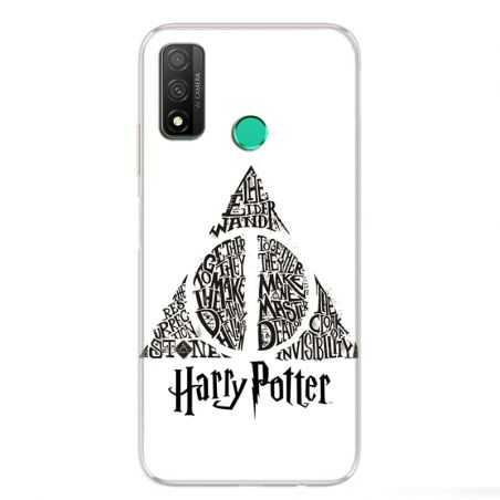 Coque pour Huawei P Smart (2020) WB License harry potter pattern triangle Blanc