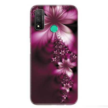 Coque pour Huawei P Smart (2020) fleur violette montante