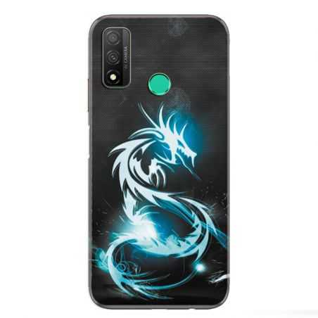 Coque pour Huawei P Smart (2020) Dragon Bleu