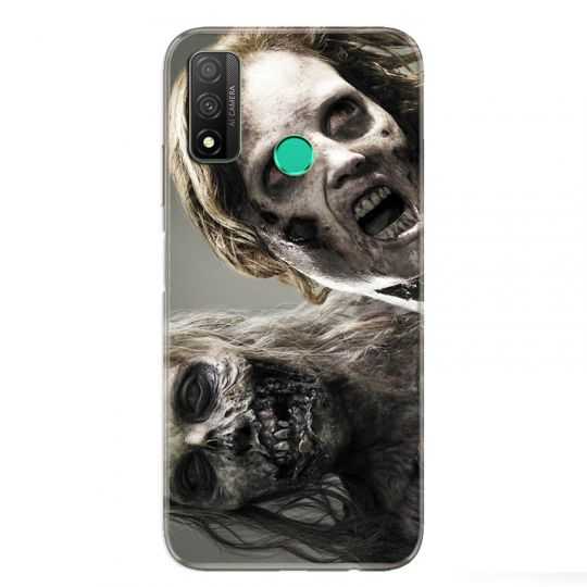 Coque pour Huawei P Smart (2020) Zombie blanc