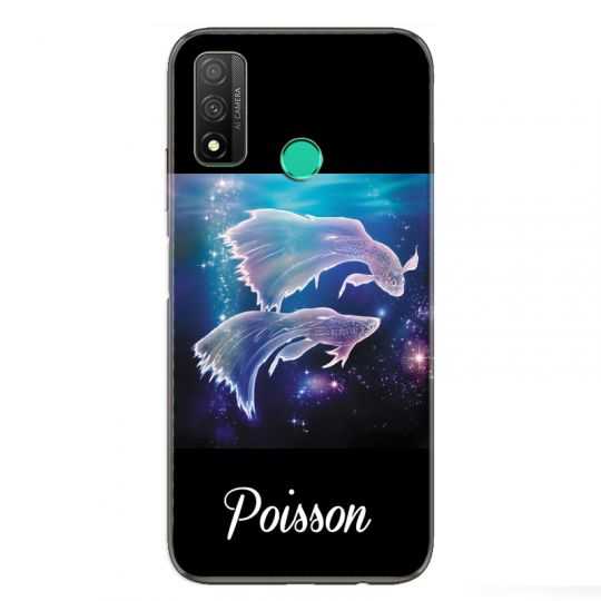 Coque pour Huawei P Smart (2020) signe zodiaque 2 Poisson