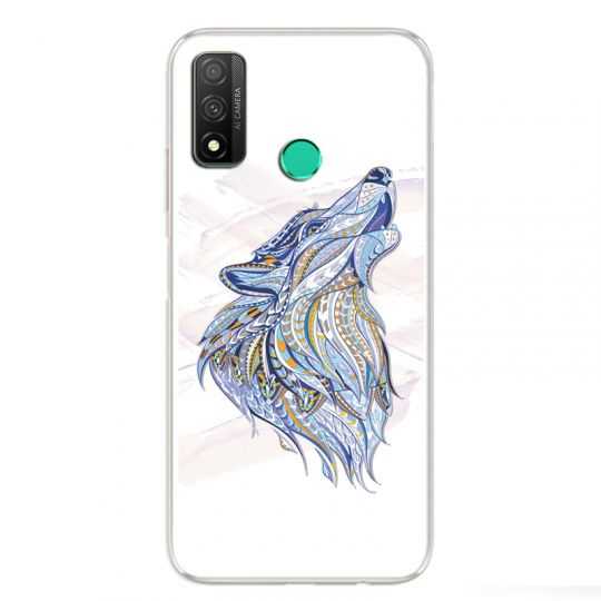 Coque pour Huawei P Smart (2020) Ethniques Loup Color