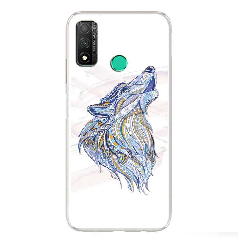Coque pour Huawei P Smart (2020) Ethniques Loup Color