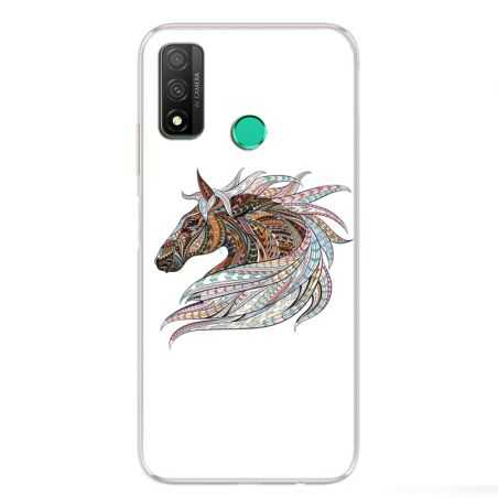 Coque pour Huawei P Smart (2020) Ethniques Cheval Color B
