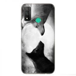 Coque pour Huawei P Smart (2020) Loup Duo