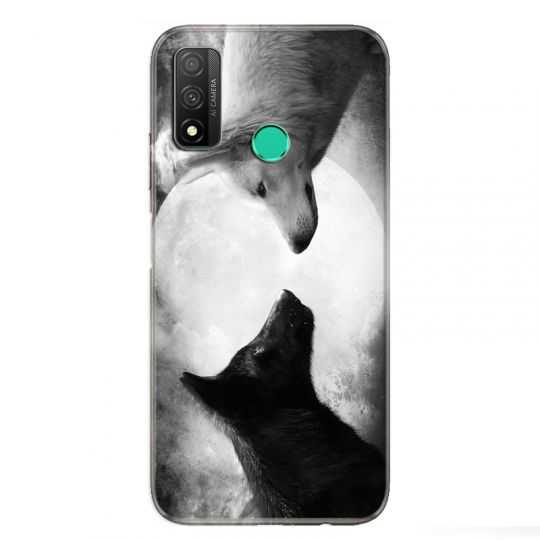 Coque pour Huawei P Smart (2020) Loup Duo