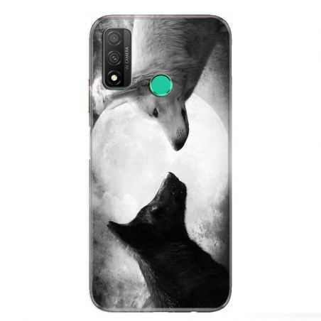 Coque pour Huawei P Smart (2020) Loup Duo