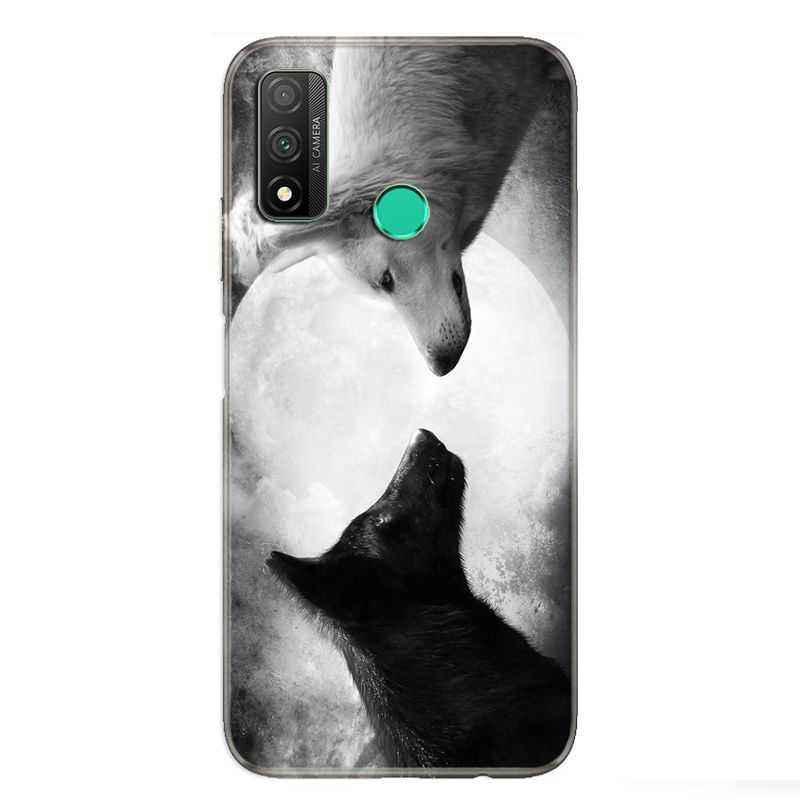 Coque pour Huawei P Smart (2020) Loup Duo