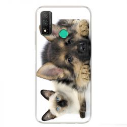 Coque pour Huawei P Smart (2020) Chien vs chat