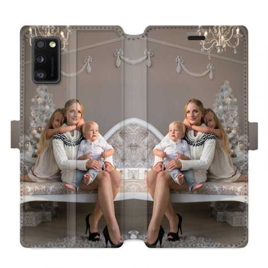 Housse cuirportefeuille Samsung Galaxy A41 personnalisee recto / verso