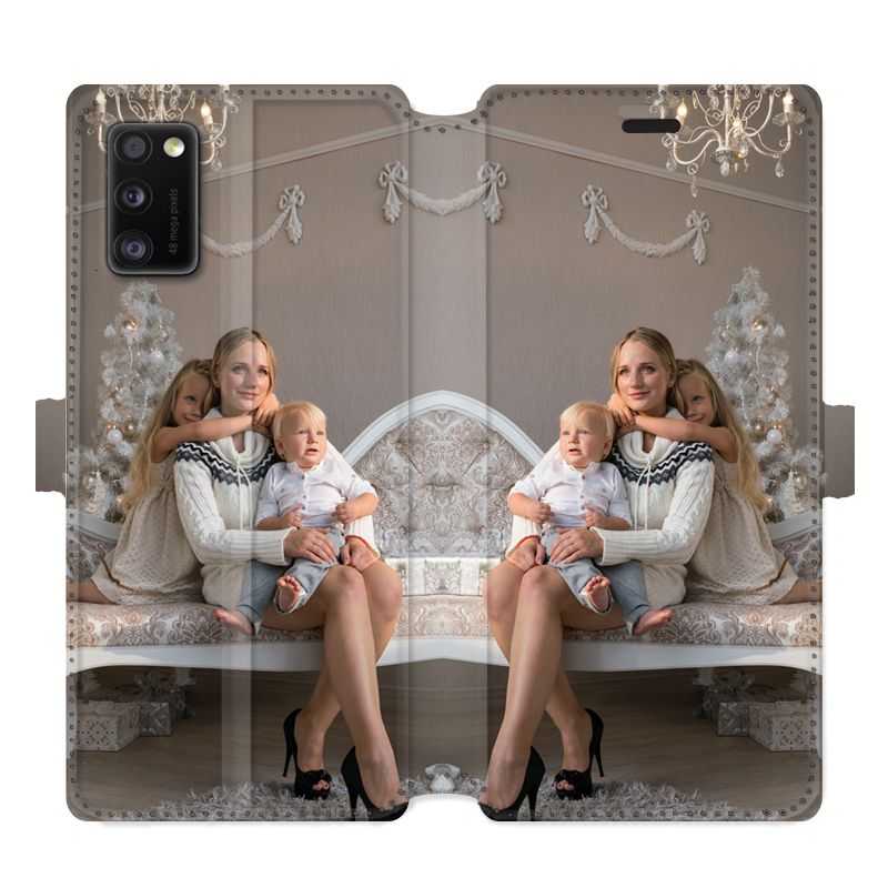 Housse cuirportefeuille Samsung Galaxy A41 personnalisee recto / verso