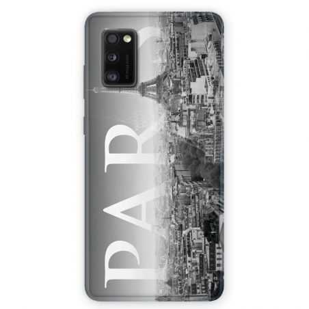 Coque pour Samsung Galaxy A41 France Paris Vintage