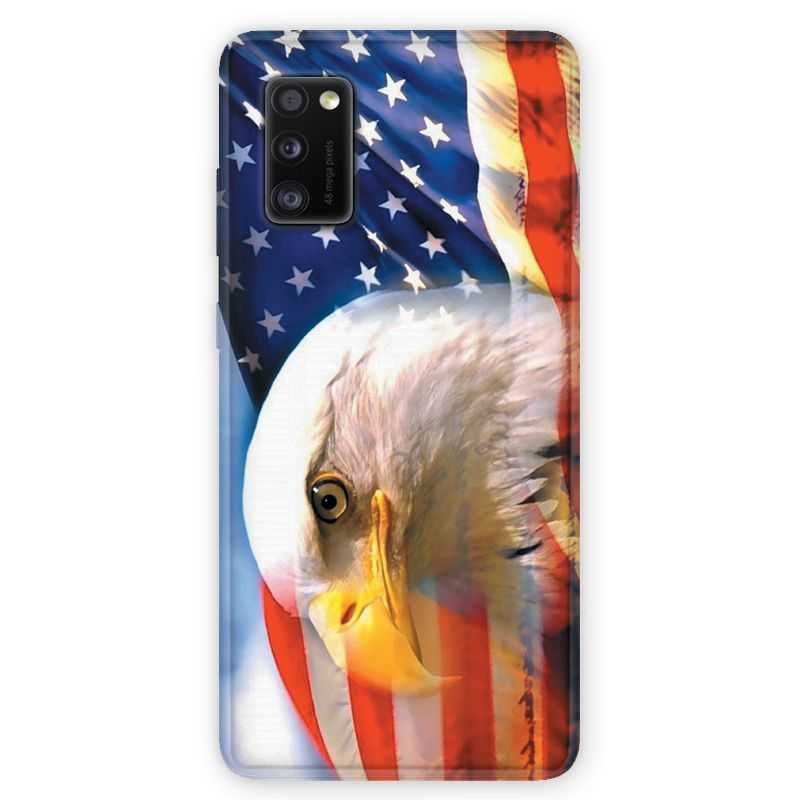 Coque pour Samsung Galaxy A41 Amerique USA Aigle