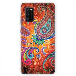 Coque pour Samsung Galaxy A41 fleur psychedelic