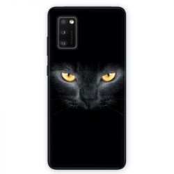 Coque pour Samsung Galaxy A41 Chat Noir