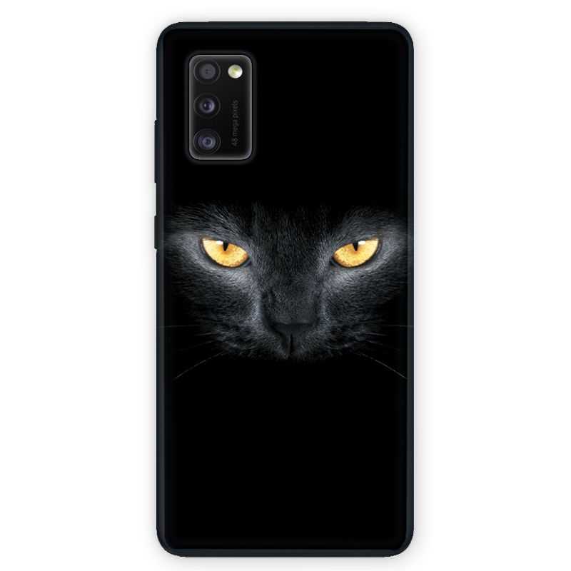 Coque pour Samsung Galaxy A41 Chat Noir