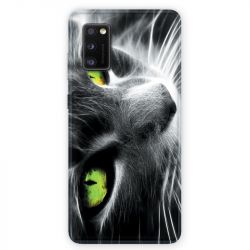 Coque pour Samsung Galaxy A41 Chat Vert