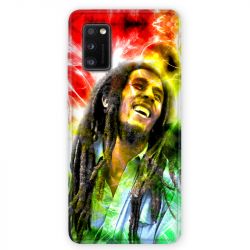 Coque pour Samsung Galaxy A41 Bob Marley Color