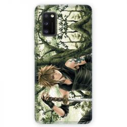 Coque pour Samsung Galaxy A41 Manga bois
