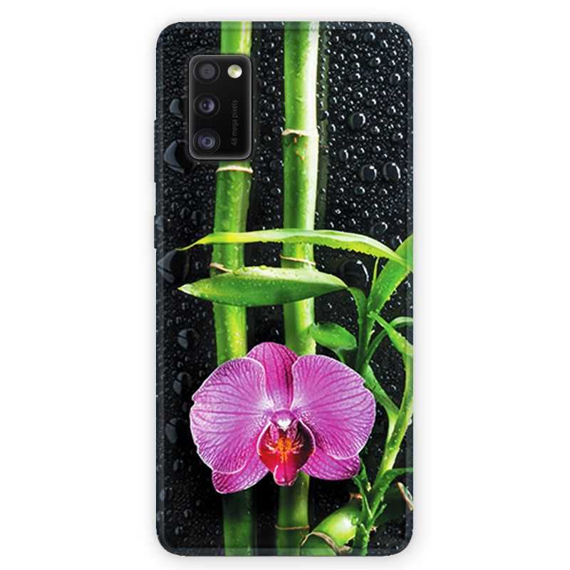 Coque pour Samsung Galaxy A41 orchidee bambou