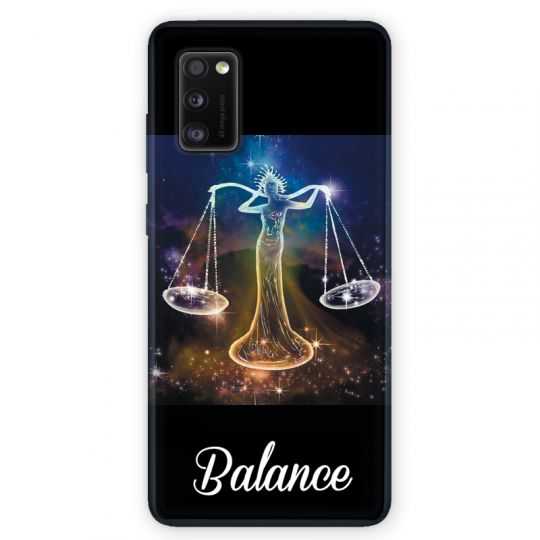 Coque pour Samsung Galaxy A41 signe zodiaque 2 Balance