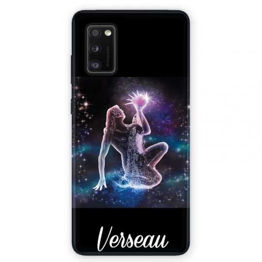 Coque pour Samsung Galaxy A41 signe zodiaque 2 Verseau
