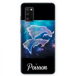 Coque pour Samsung Galaxy A41 signe zodiaque 2 Poisson