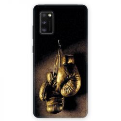 Coque pour Samsung Galaxy A41 Boxe gant vintage