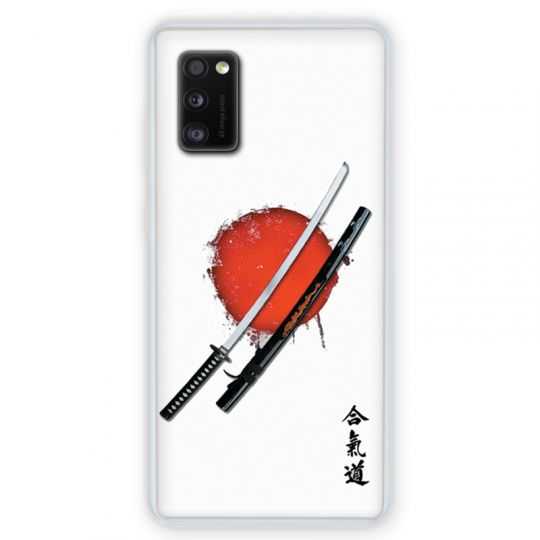 Coque pour Samsung Galaxy A41 Japon épée