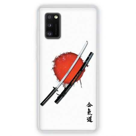 Coque pour Samsung Galaxy A41 Japon épée