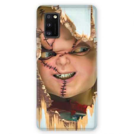 Coque pour Samsung Galaxy A41 Chucky Blanc