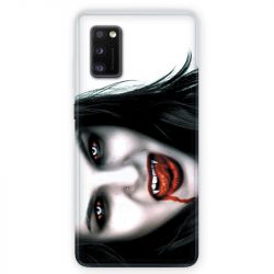 Coque pour Samsung Galaxy A41 Vampire blanc