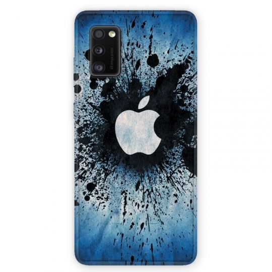 Coque pour Samsung Galaxy A41 Pomme éclaboussure