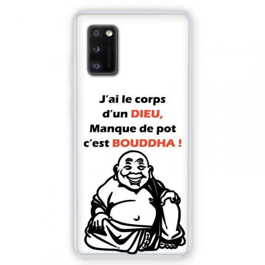 Coque pour Samsung Galaxy A41 Humour Bouddha