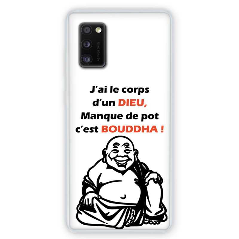 Coque pour Samsung Galaxy A41 Humour Bouddha