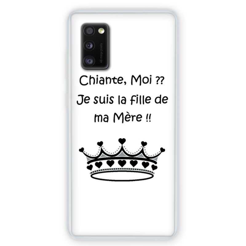 Coque pour Samsung Galaxy A41 Humour Moi chiante