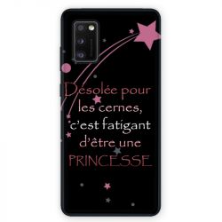 Coque pour Samsung Galaxy A41 Humour princesse
