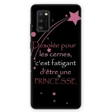 Coque pour Samsung Galaxy A41 Humour princesse
