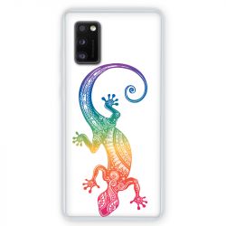 Coque pour Samsung Galaxy A41 Animaux Maori Salamandre color