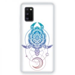 Coque pour Samsung Galaxy A41 Animaux Maori tortue color