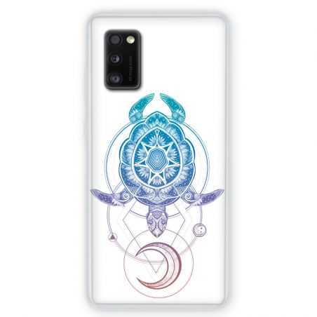 Coque pour Samsung Galaxy A41 Animaux Maori tortue color