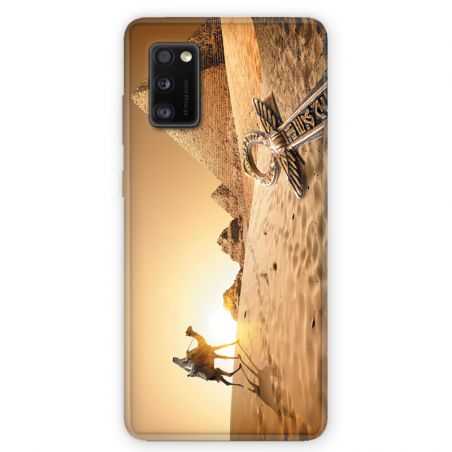 Coque pour Samsung Galaxy A41 Egypte Chameau